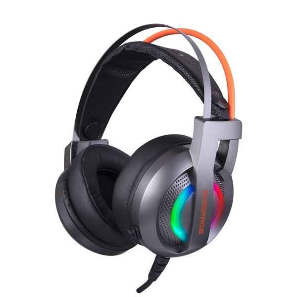 Rampage RM-X7 Tornado mikrofonos fejhallgató (33847)