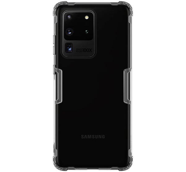 NILLKIN NATURE szilikon telefonvédő (közepesen ütésálló, légpárnás sarok, 0.6 mm, ultravékony) SZÜRKE [Samsung Galaxy S20 Ultra 5G ... NILLKIN NATURE szilikon telefonvédő (közepesen ütésálló, légpárnás sarok, 0.6 mm, ultravékony) SZÜRKE [Samsung Galaxy S20 Ultra 5G ...