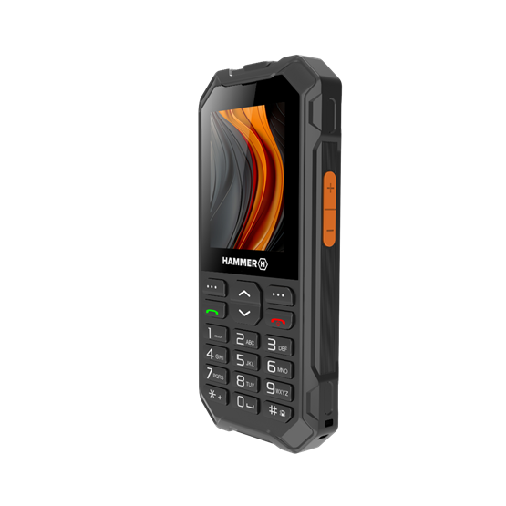 HAMMER 6 LTE 2,4" Dual SIM csepp-, por- és ütésálló mobiltelefon Fekete