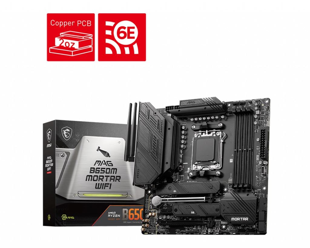 MSI MAG B650M MORTAR WIFI alaplap MSI MAG B650M MORTAR WIFI alaplap