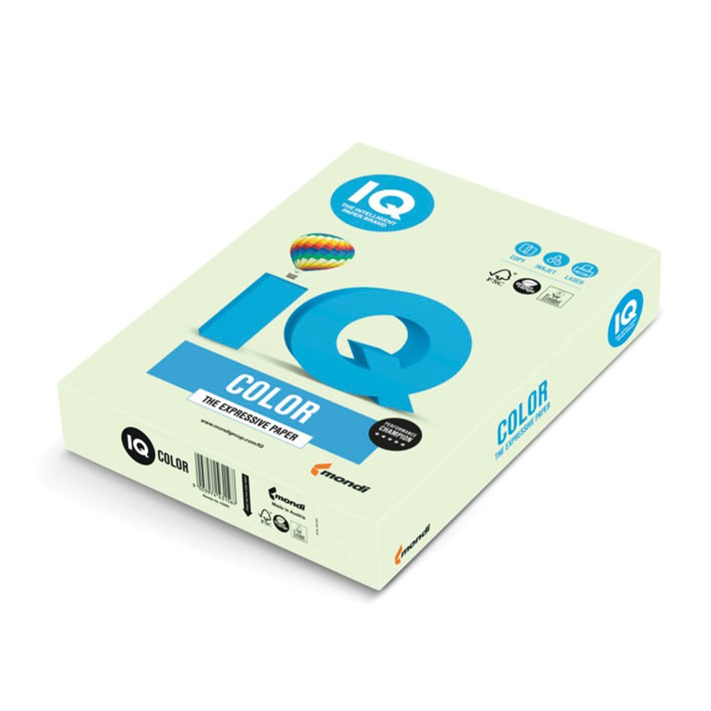 Mondi Másolópapír, színes, A3, 80g.  MG28 500ív/csomag, pasztell középzöld