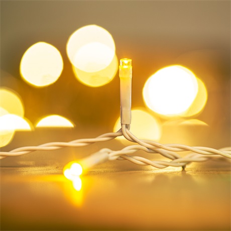 LED FÉNYFÜZÉR 5,2 M, MELEGFEHÉR