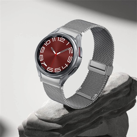 Mybandz 63270 CSATOS MILÁNÓI FÉM ÓRASZÍJ-SAMSUNG GALAXY WATCH 5-6-7/EZÜST/20MM