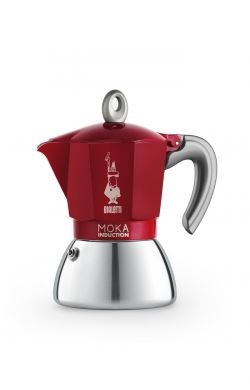 Bialetti Moka Induction 6 személyes kávéfőző piros Bialetti Moka Induction 6 személyes kávéfőző piros