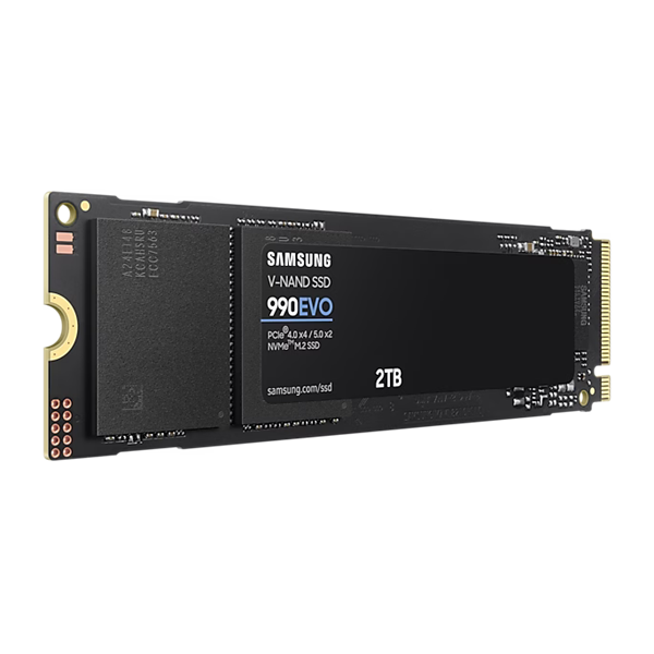 SAMSUNG 990 EVO PCIe 4.0 x4 / 5.0 x2 NVMe M.2 SSD 2TB