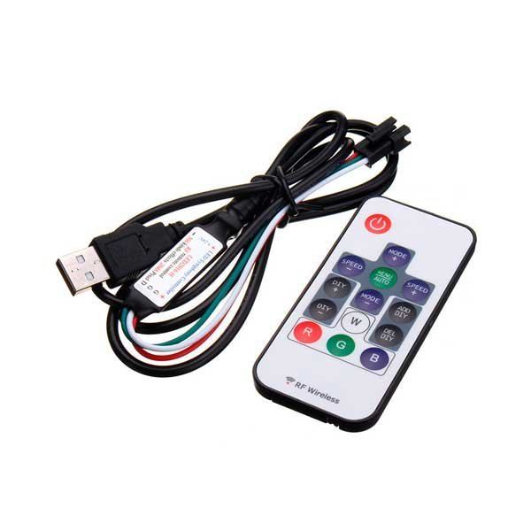 Optonica digitális LED szalag kontroller 14 nyomógomb DC 5 24V (AC2-A1 / 6332)