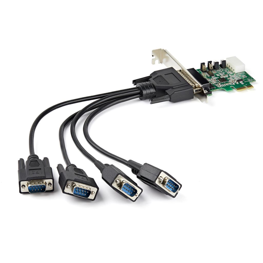 StarTech.com 4x Soros port bővítő kártya PCIe (PEX4S953)