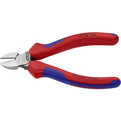 Oldalcsípőfogó DIN ISO 5749, lágy/közepes/kemény huzal max.: O 4/2,5/1,8 mm, Knipex 70 02 140 Oldalcsípőfogó DIN ISO 5749, lágy/közepes/kemény huzal max.: O 4/2,5/1,8 mm, Knipex 70 02 140