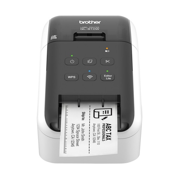 BROTHER QL-810WC asztali thermál Fekete/Piros Címkenyomtató nyomtatás WiFi/USB BROTHER QL-810WC asztali thermál Fekete/Piros Címkenyomtató nyomtatás WiFi/USB