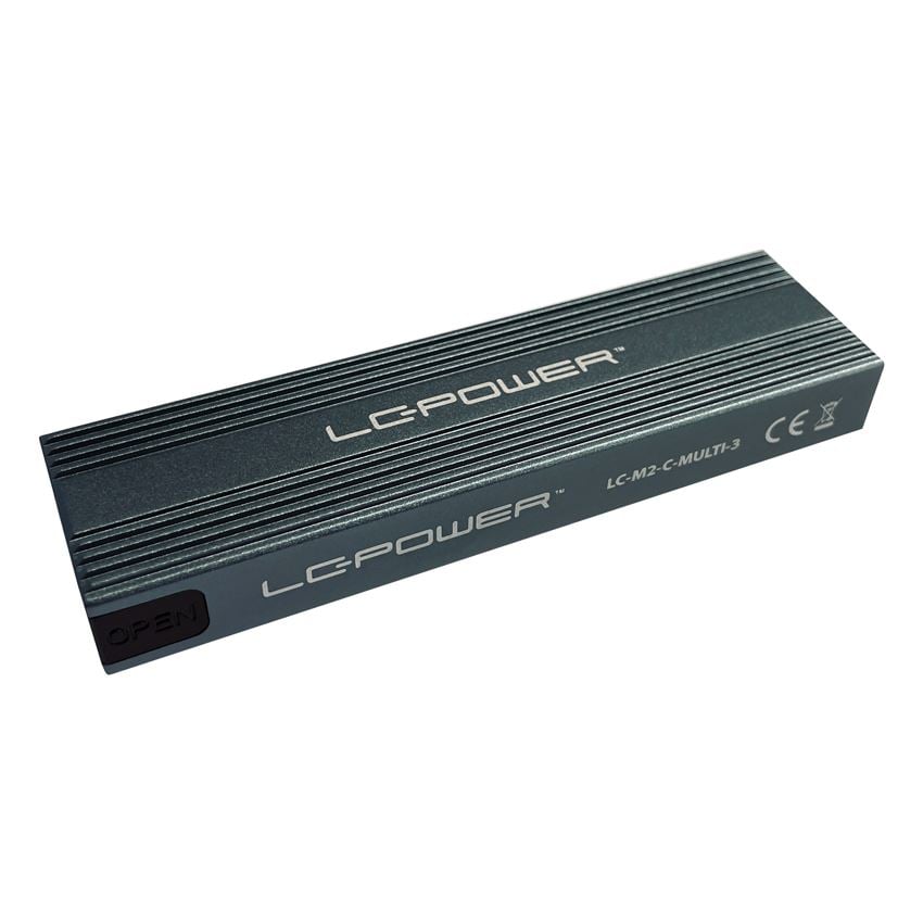 LC Power LC-M2-C-MULTI-3 M.2 NVMe SSD Enclosure LC Power LC-M2-C-MULTI-3 M.2 NVMe SSD Enclosure