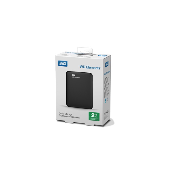 2TB WD 2.5" Elements külső winchester fekete (WDBU6Y0020BBK-WESN)