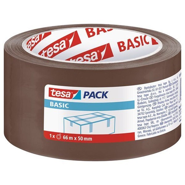 Tesa 50mmx66m barna csomagolószalag Tesa 50mmx66m barna csomagolószalag