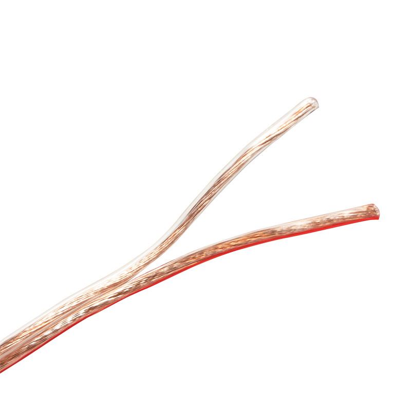 Logilink hangszóró beépítő kábel 2x 0,75 mm2 átlátszó 25m (CA1076)