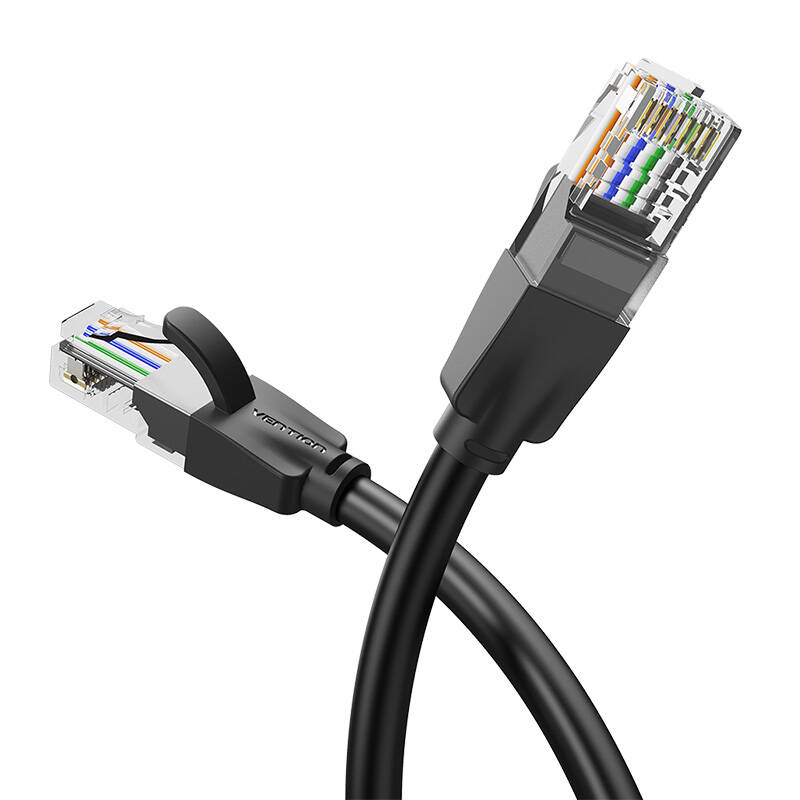 UTP Category 6 Network Cable Vention IBEBF 1m Black