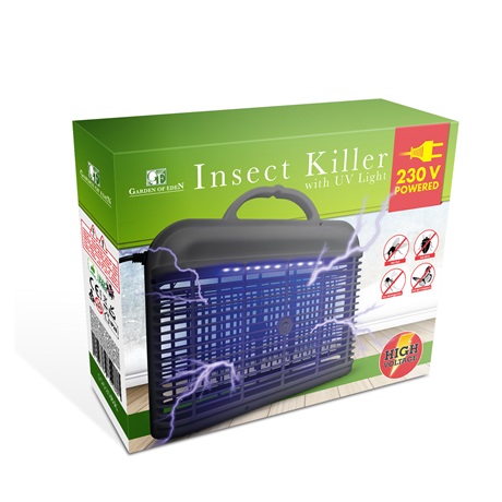 Garden of Eden 55620BK UV ROVARCSAPDA - 230V - NAGYMÉRETŰ, FELAKASZTHATÓ - FEKETE