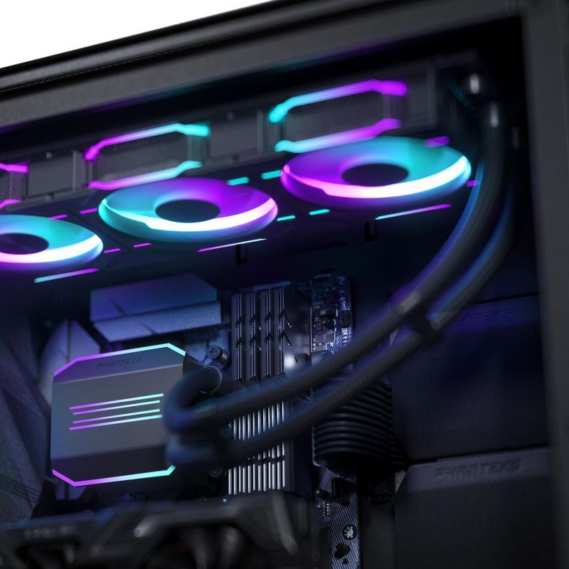 AIO GO360D30_DBK01 Phanteks Glacier One 360D30 DRGB 36cm processzor hűtő fekete AIO GO360D30_DBK01 Phanteks Glacier One 360D30 DRGB 36cm processzor hűtő fekete