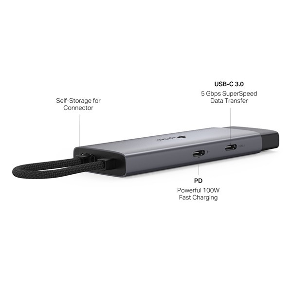 TP-LINK UH5020C USB Type-C 5 portos 1xHDMI + 1xPD 100W +1xUSB-C + 2xUSB TP-LINK UH5020C USB Type-C 5 portos 1xHDMI + 1xPD 100W +1xUSB-C + 2xUSB