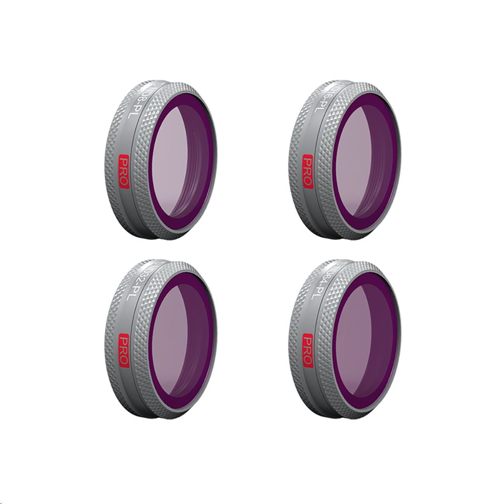 PGYTECH szűrő Mavic 2 Zoomhoz - ND/PL szett (Professional) (ND8/PL, ND16/PL, ND32/PL, ND64/PL)  (6970801334618)