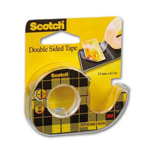 Scotch 136D 12mmx6,3m kétoldalas ragasztószalag Scotch 136D 12mmx6,3m kétoldalas ragasztószalag