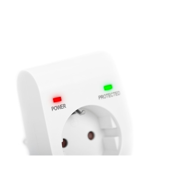 Digitus DN-95400 Túlfeszültségvédő 1DIN Fali fehér