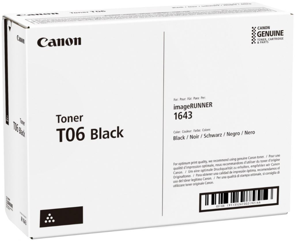 Canon T06 Fekete eredeti toner