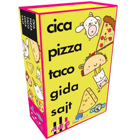 Blue Orange Cica, pizza, taco, gida, sajt társasjáték (BLU34813) Blue Orange Cica, pizza, taco, gida, sajt társasjáték (BLU34813)