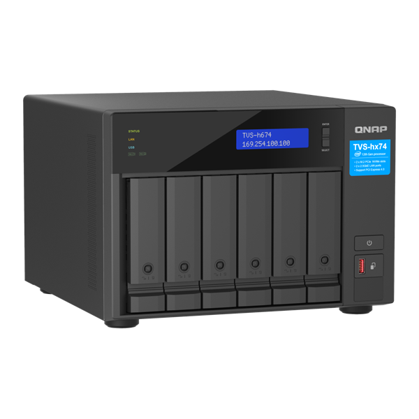 QNAP NAS TVS-H674-i5-32G (32GB) (6HDD) QNAP NAS TVS-H674-i5-32G (32GB) (6HDD)