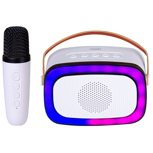 Trevi XR8A01 hordozható fehér gyermek Bluetooth party box Trevi XR8A01 hordozható fehér gyermek Bluetooth party box