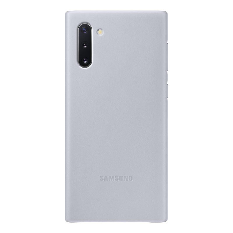 Samsung Galaxy Note10 bőr védőtok szürke (EF-VN970LJEGWW)