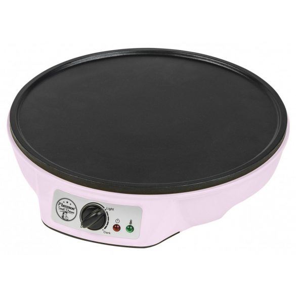 Bestron ASW602P elektromos palacsinta készítő rózsaszín