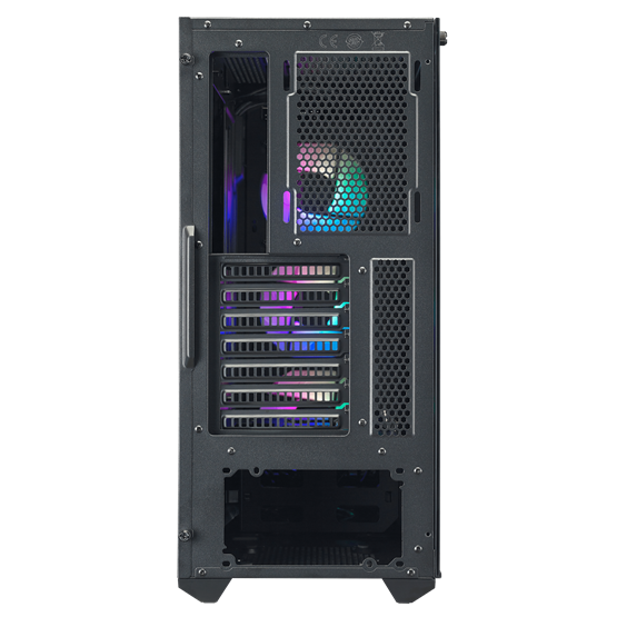 Cooler Master Midi  MasterBox MB511 MCB-B511D-KGNA65-RGA + 650W TÁP Számítógépház