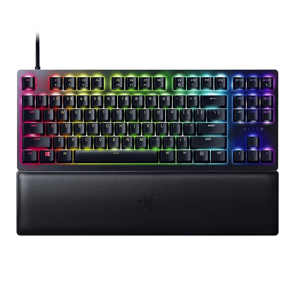 Razer Huntsman V2 Tenkeyless Clicky Optical Switch (Purple) US billentyűzet fekete (RZ03-03940300-R3M1) Razer Huntsman V2 Tenkeyless Clicky Optical Switch (Purple) US billentyűzet fekete (RZ03-03940300-R3M1)