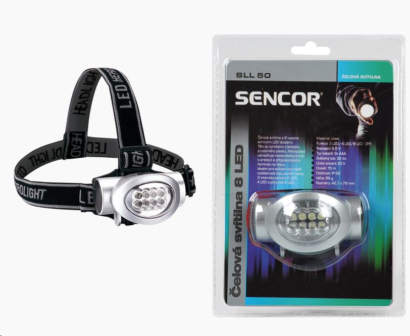 Sencor SLL 50 fejlámpa