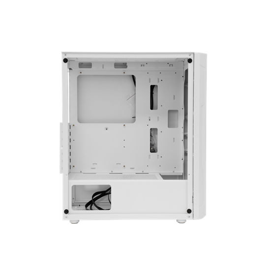  White Shark Midi  GCC-2303 BULLET PC ház Számítógépház Fehér