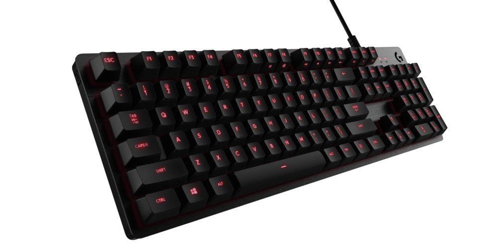 Logitech G413 Carbon mechanikus Gaming US billentyűzet fekete USB (920-008310)