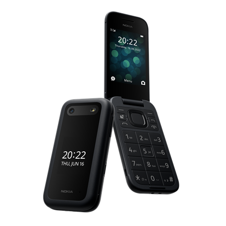 Nokia 2660 4G FLIP DS, BLACK DOMINO MOBILTELEFON
