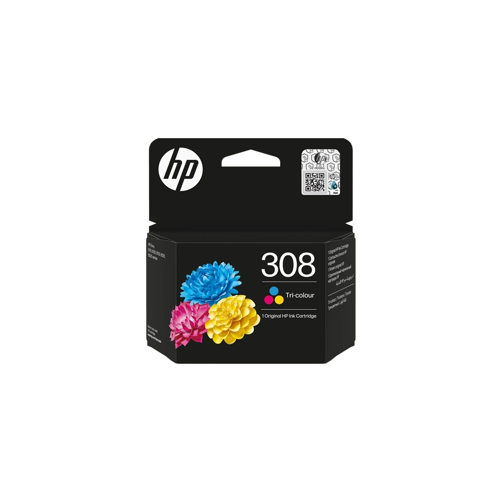 HP 308 Háromszínű  tintapatron Eredeti