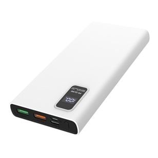 Platinet PMPB10WQC726W Power Bank kijelzővel 10000mAh fehér
