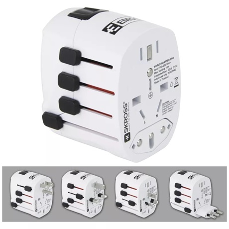 Emos P0056 UTAZÓ ADAPTER 1.103200 FEHÉR