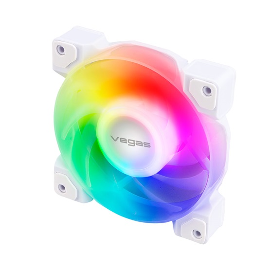  Akasa   12cm  Vegas A12 (aRGB)   AK-FN111-WH Ventilátor