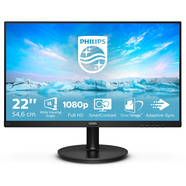 PHILIPS 221V8 VA monitor 21.5" PHILIPS 221V8 VA monitor 21.5"