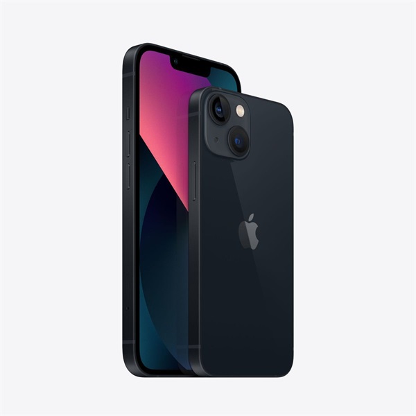 Apple iPhone 13 6,1" 5G 4/128GB okostelefon Midnight Fekete 