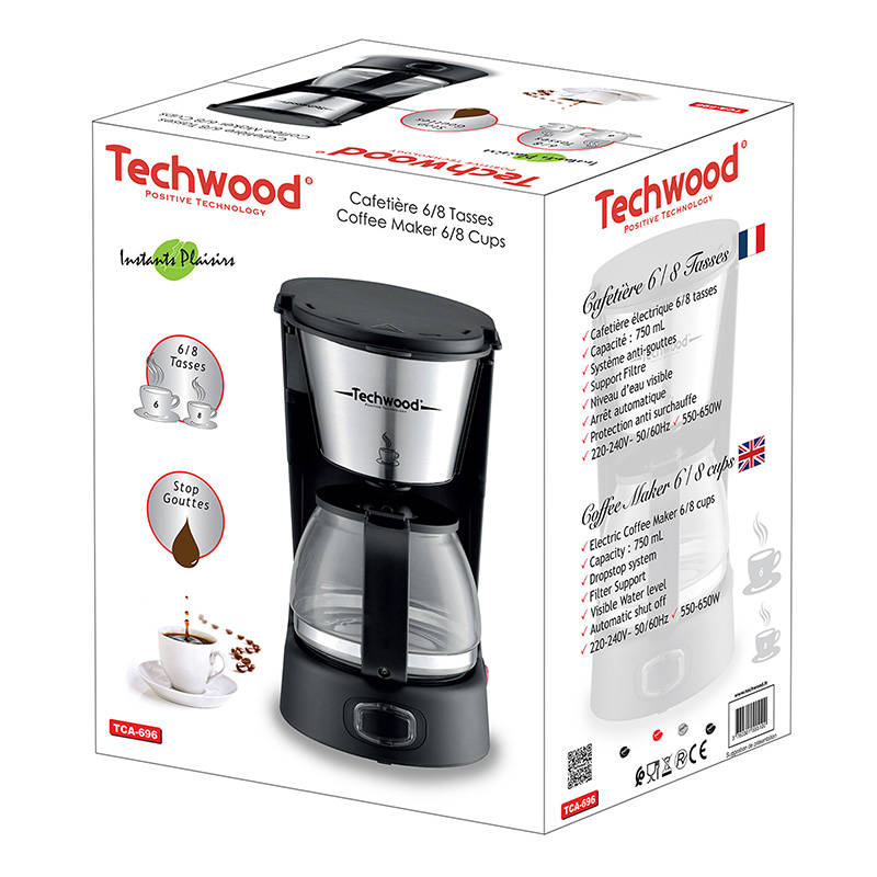 Techwood TCA-696 filteres kávéfőző