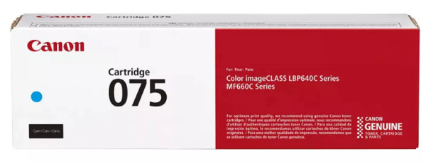 Canon CRG075 Toner Cián 1300 oldal kapacitás