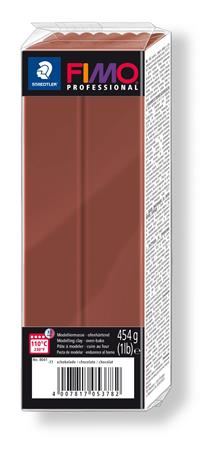 FIMO "Professional" égethető gyurma 454g csokoládé színű  (8041-77 / FM804177)