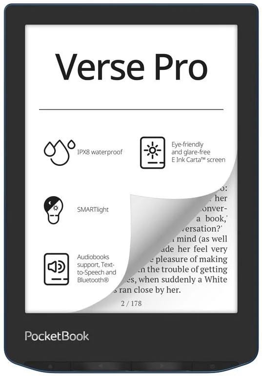 PocketBook Verse Pro Azure E-Book olvasó 