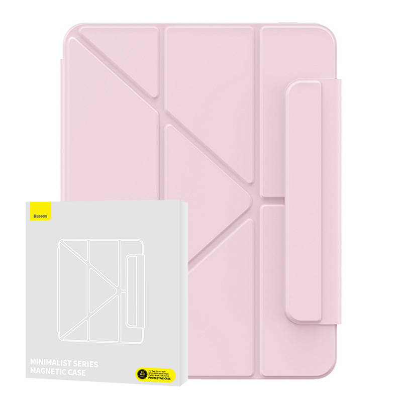 Baseus Minimalist mágneses tok Pad Air4/Air5 10.9″/Pad Pro 11″ (baby pink) Baseus Minimalist mágneses tok Pad Air4/Air5 10.9″/Pad Pro 11″ (baby pink)