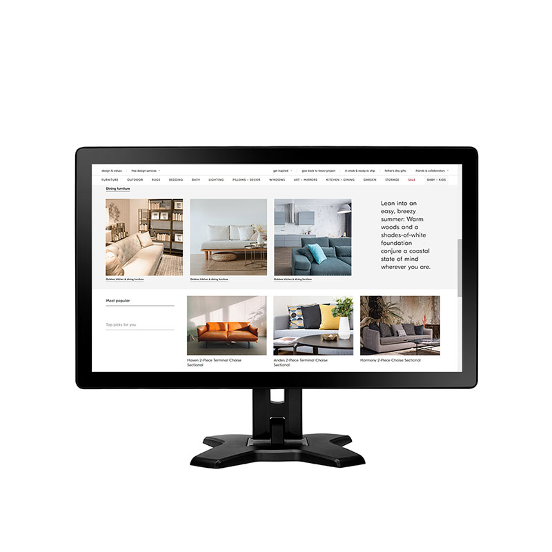 Neovo 23,8" TX-2401 Monitor - 1920x1080, Full HD, LED, VA, Hangszóró, Fekete