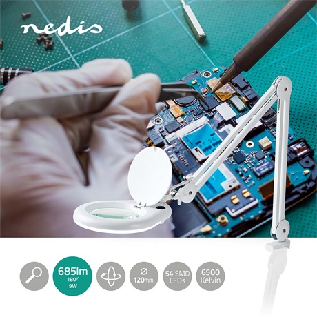 Nedis MAGL2WT NAGYÍTÓS ASZTALI LÁMPA Nedis MAGL2WT NAGYÍTÓS ASZTALI LÁMPA