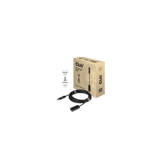  CLUB3D USB 3.2 Gen2 Type A Extension  10Gbps M/F 5m kábel